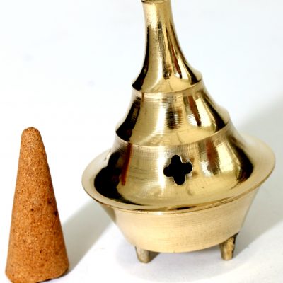 brass cone myincensestore
