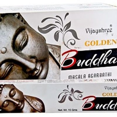 golden buddha incense by Vijayshr