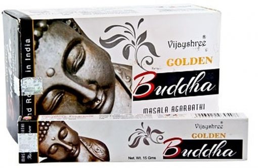 golden buddha incense by Vijayshr