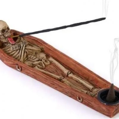 grim reaper skeleton incense holder ash catcher free incense