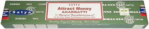 ATTRACT MONEY BY SATYA INCENSE BRAND