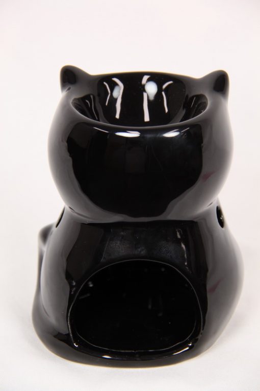 12CM BLACK CAT OIL BURNER IN GIFT BOX