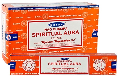 SPIRITUAL AURA BY SATYA INCENSE BRAND