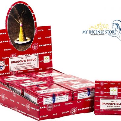 Satya sai baba dragons blood incense cones box of 12 packets