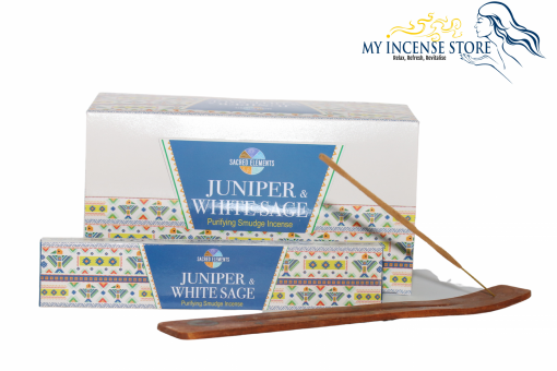 Juniper White Sage Incense by sacred elements
